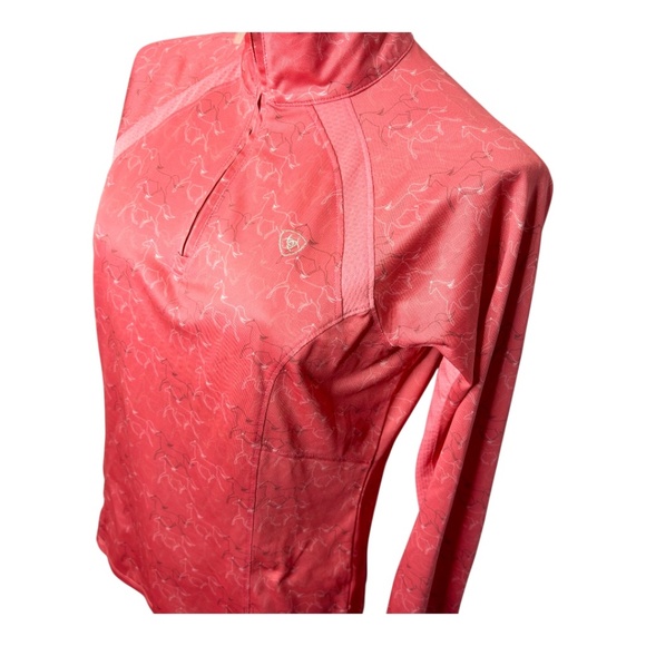 Ariat 1/4 Zip Base Layer Top ARIATTEK - Picture 2 of 10